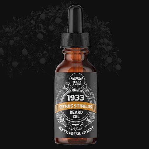 1933: Citrus Stimulus Beard Oil - Zesty, Fresh, Citrusy